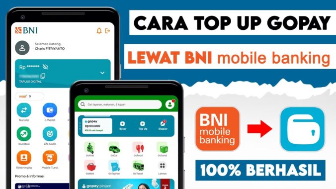 Transfer dana dari rekening BNI ke GoPay, sebuah proses yang semakin populer di kalangan pengguna layanan keuangan digital di Indonesia.